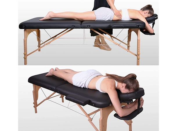 Lightweight Portable Massage Table with Headrest