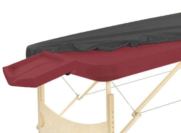 Oil Proof Vinyl Table Cover for Ayurveda Massage