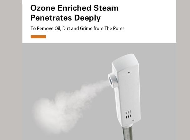 Facial steamer with durable design