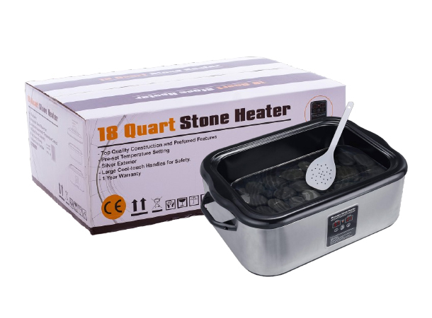 MASTER 18 Quart Stone Warmer supplier