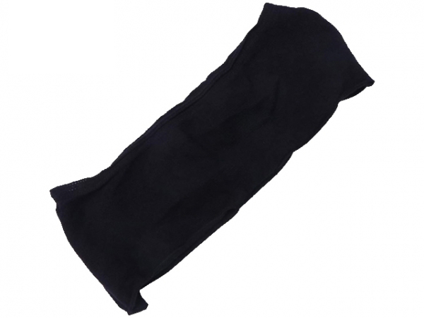 Hygienic black nylon bra