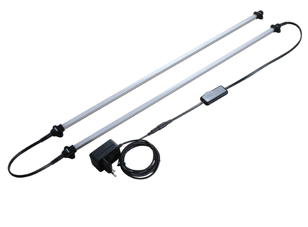 Easy-to-install lighting for massage tables