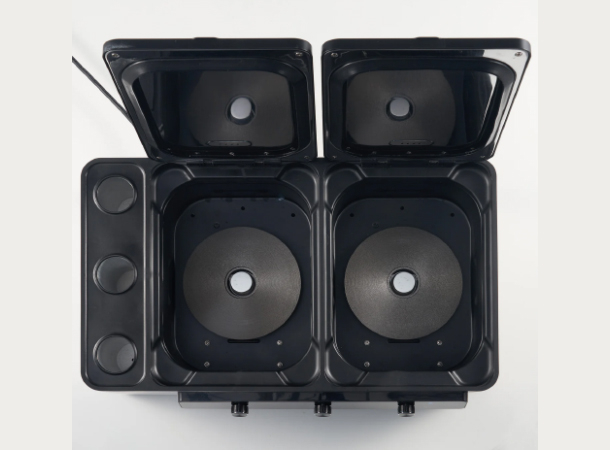 Massage oil heater with rapid heating technology.