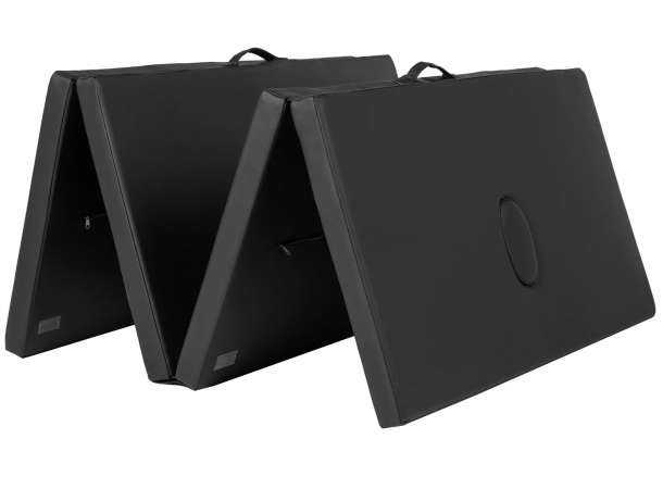 Portable Shiatsu Folding Sponge Pads with carrying bag.