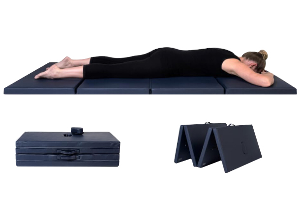 Shiatsu Folding Sponge Pads with breathable upholstery.