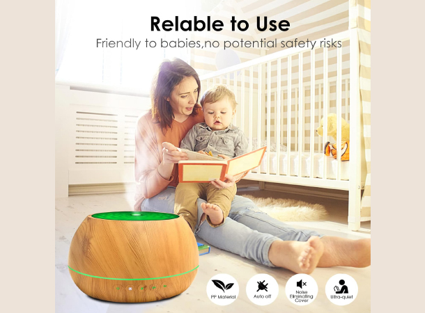 Remote Controlled Essential Oil Diffuser 1000ml