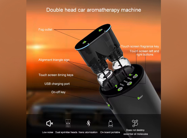 Waterless Essential Oil Diffuser for Professional Settings