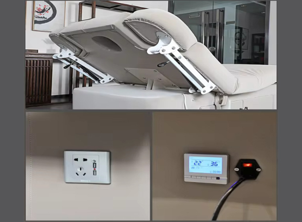 High-Density Sponge Massage Bed for Spas