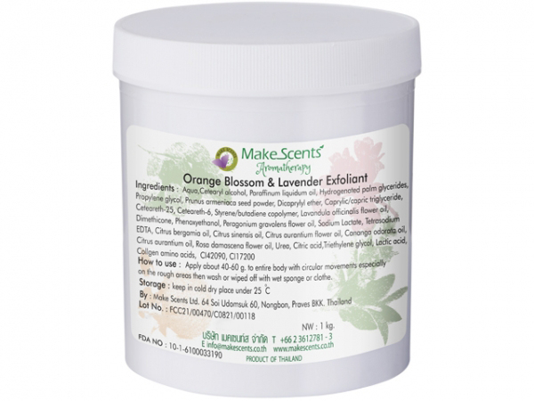 Orange Blossom  and Lavender Exfoliant Scrub