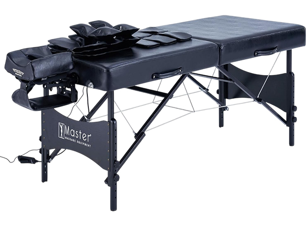 MASTER Airwave Full Body Stretching Portable Massage Table with Airbags, AWS S30"