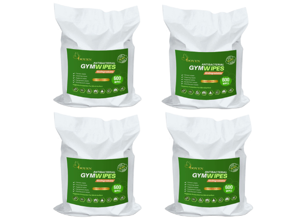 Biodegradable Gym Wipes 4pcs Box