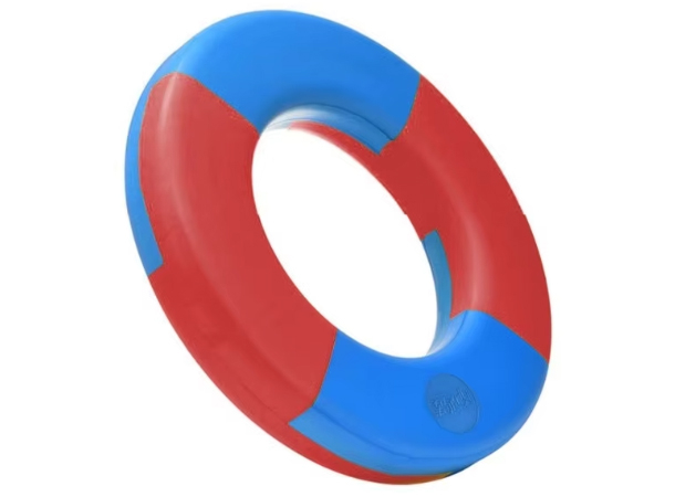 Lightweight floating life buoy suitable for boating, fishing, and lifesaving