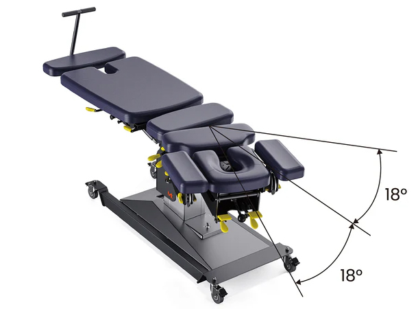 Clinic-grade chiropractic table MT Prime-400 model
