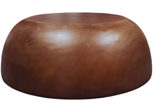 Luxury mahogany pedicure bowl for spa treatments