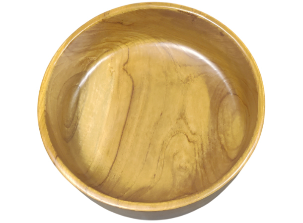 Premium teak wood pedicure bowl for spa foot soak