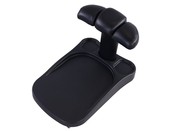 Professional pedicure trolley with bowl and foot support