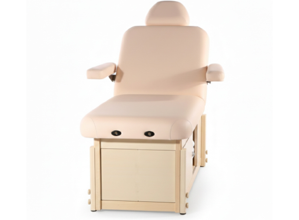 Kaiser massage table featuring tilt function for therapeutic treatments