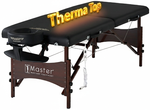 MASTER Therma Top Heated Portable Massage Bed, GTT S30"