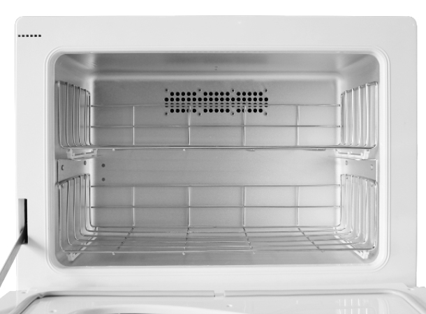 Spa towel warmer cabinet with UV sterilizer for hygienic hot towels