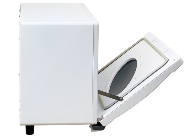 Spa towel warmer cabinet with UV sterilizer technology