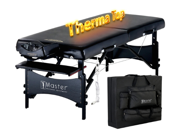 MASTER Therma Top Heated Portable Massage Bed, GTT S30"