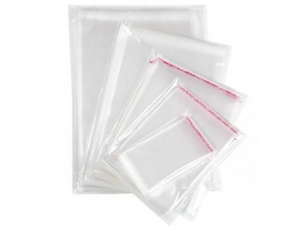 Plastic Bag with flip and tape