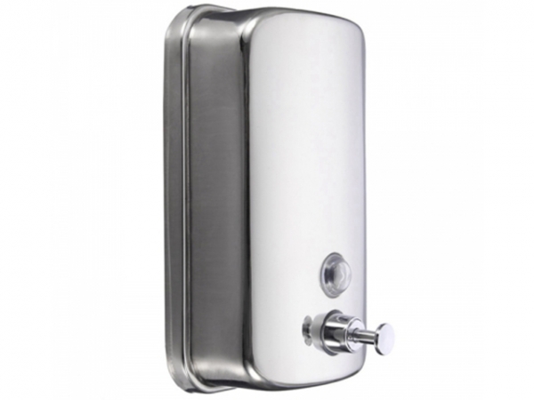 Stainless Steel Wall Mounted Hand Soap Dispenser - Mirror Finish