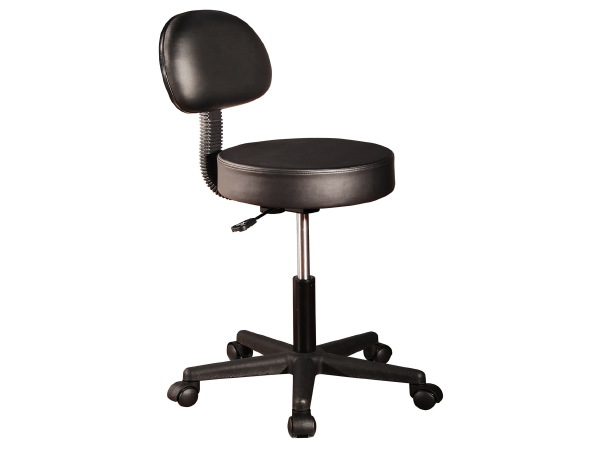 Sturdy stainless steel frame of the ergonomic massage stool