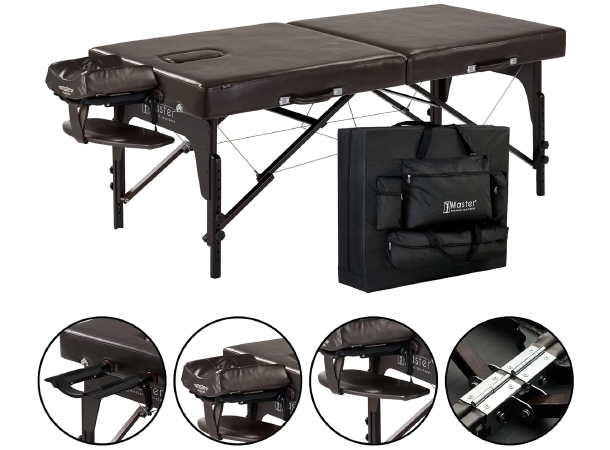 Adjustable ergonomic headrest and full accessories