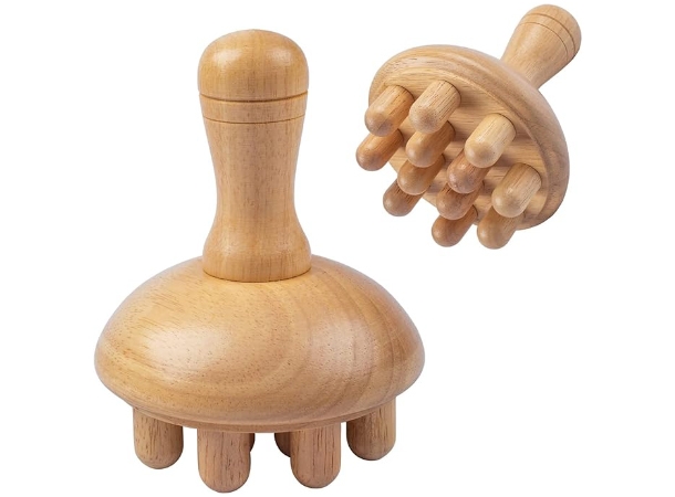 Wooden Mushroom Shape Massage Tool