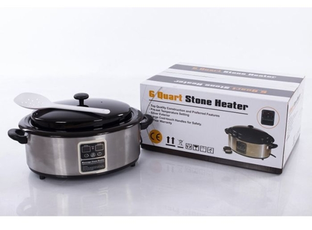 Portable Stainless Steel Hot Stone Heater