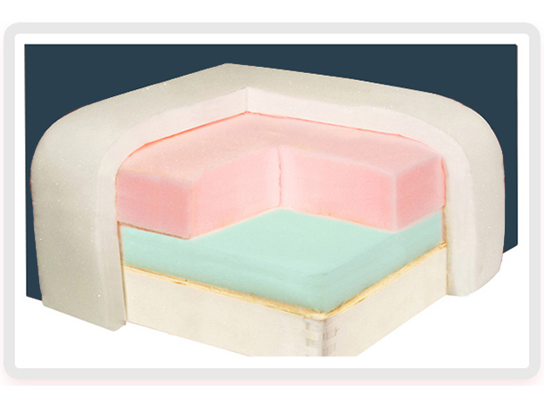 Luban-Landmark S30 Massage Table Cushion Detail