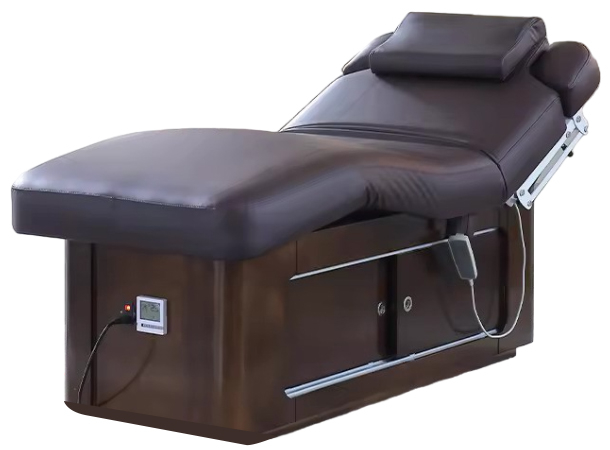 Electric adjustable, Heating Beauty Massage Bed, 2 Motor