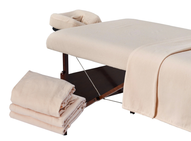 MASTER Massage Cotton Flannel Sheets Set (3 Piece Set)
