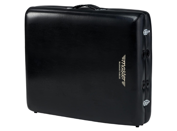 HUSKY GIBRALTAR table folded with carrying case.