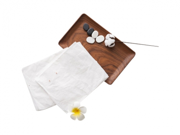 Nonwoven fabric bed sheets for spa use